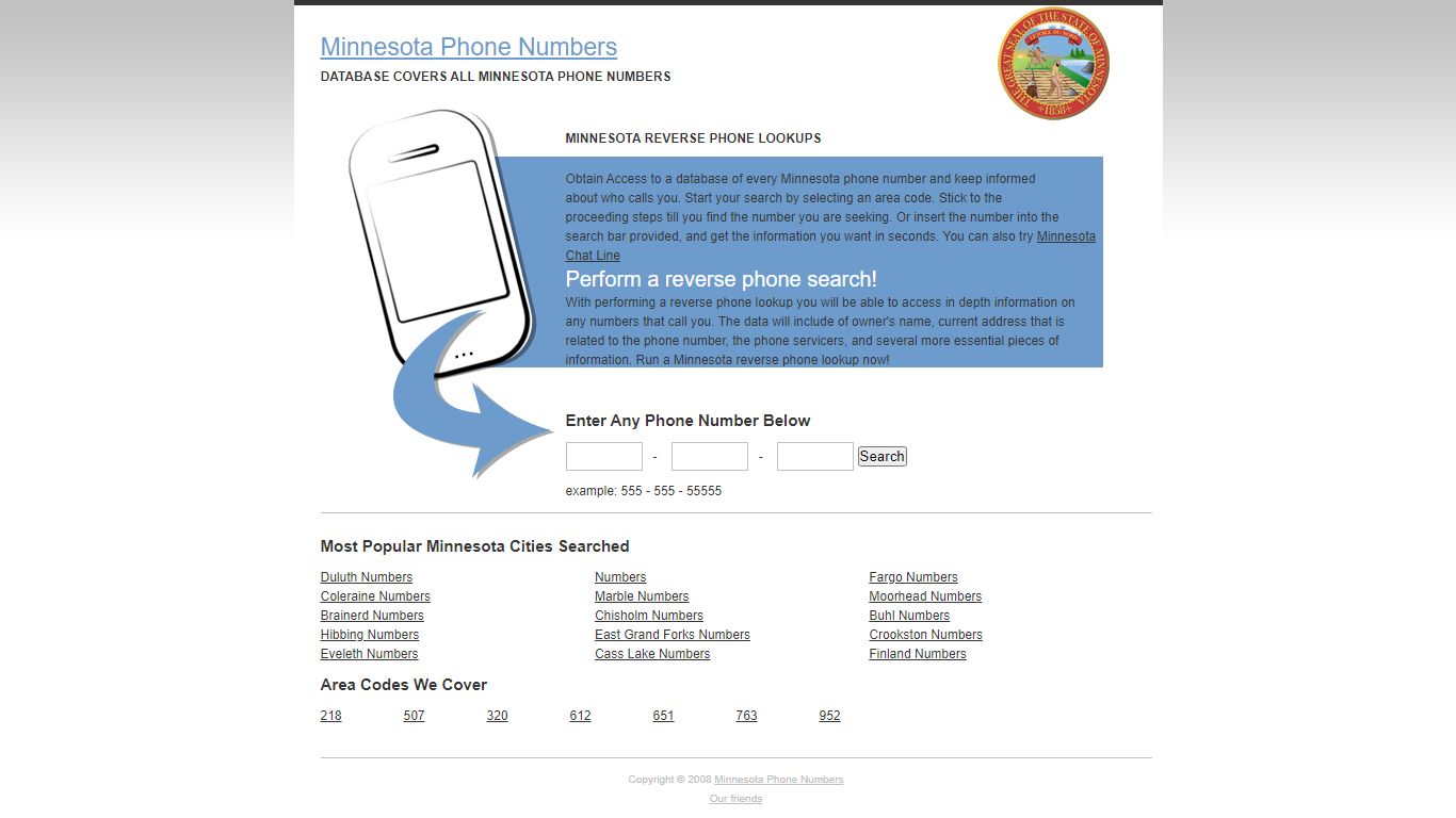 Minnesota Phone Numbers - Reverse Phone Lookup